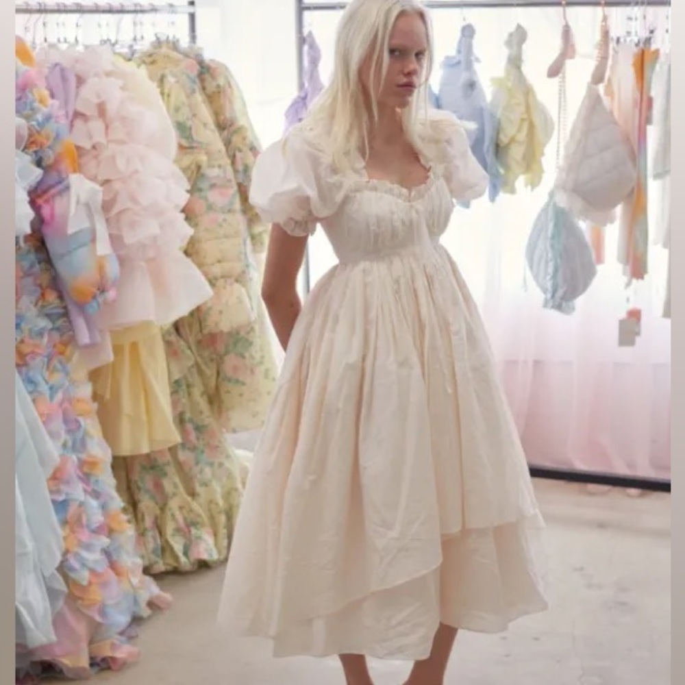 Selkie 5x strawberry milk ever after dress NWOT
